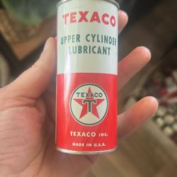 Vintage Texaco Oil Cans
