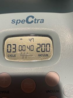 Spectra pump 40 hours use only