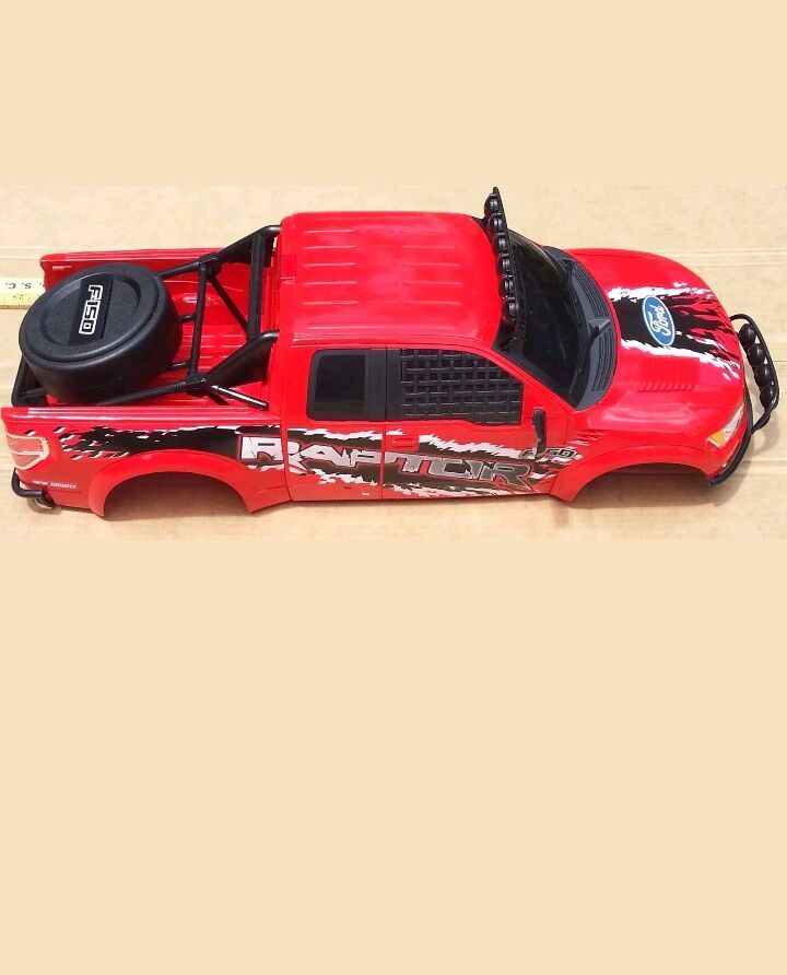 1/6 scale ford raptor body shell