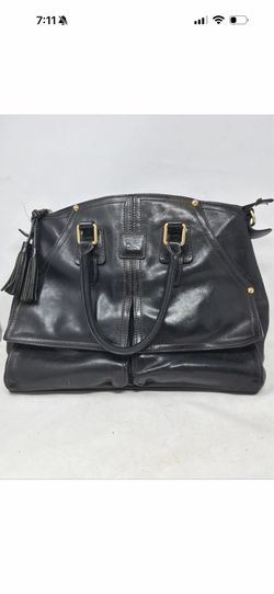 Dooney and Bourke Black Florentine Clayton Satchel Check Photos