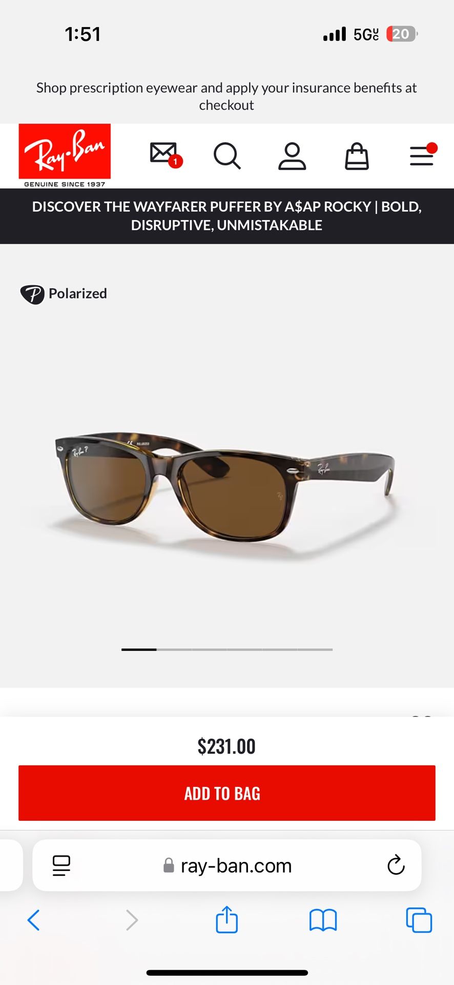 Ray Bans Sunglasses