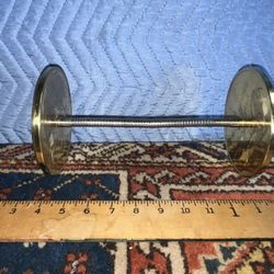 Vintage Brass Flexible Dual Mirror 