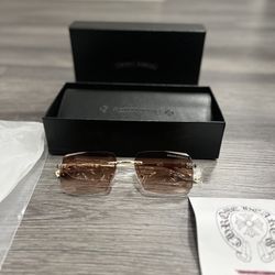 Chrome Hearts Glasses (Brown Tint)