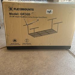 New Adjustable Ceiling Storage Rack