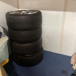 2016 Camaros 2ss Rims An Tires Set