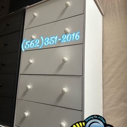 White Two Knob Jumbo Dresser Blanca Nueva Compressed 