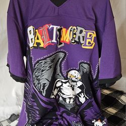 Brand X Baltimore Ravens Lamar Jackson Jersey - all embroidered high quality materials Size 3XLT