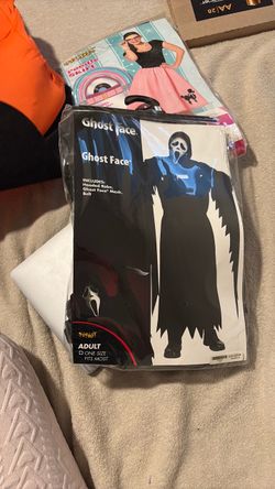 Ghost Face Adult Halloween Costume