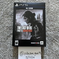 The Last Of Us Part II Remastered W.L.F. Edition for PlayStation 5 NEW/SEALED