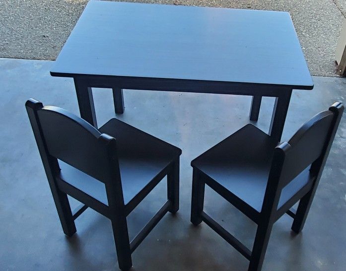 Ikea Kids' Table And 2 Chairs