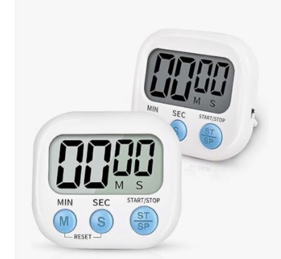 2pcs Kitchen Timer Set, New
