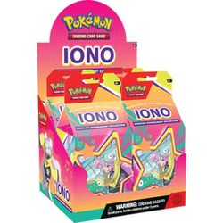 Pokemon Iono Premium Tournament Collection Box Display