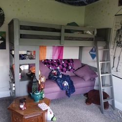 Loft Bed + Couch 