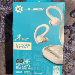 NEW - JLAB GO AIR SPORT WIRELESS HEADPHONES 