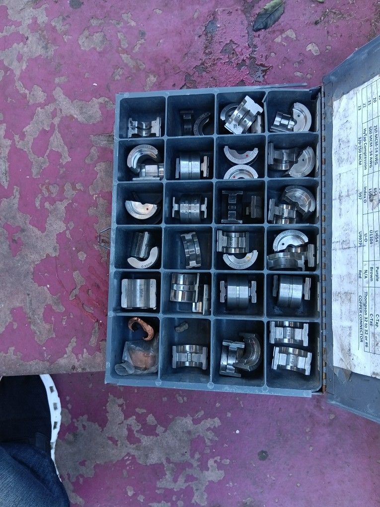 Burndy Crimping I Dies And Ctep Connector Dies