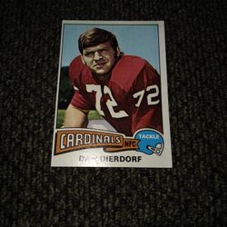 Dan Dierdorf 1975 Card # 35