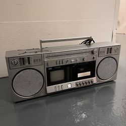 80’s Boombox Tape Player w/ TV