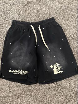 Men’s Hellstar  Shorts Washed Black