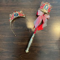 Disney Store Snow White Crown And Wand