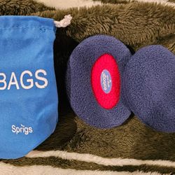 Earbags By Sprigs Size Medium Bandless Fleece Ear Warmers W Thinsulate