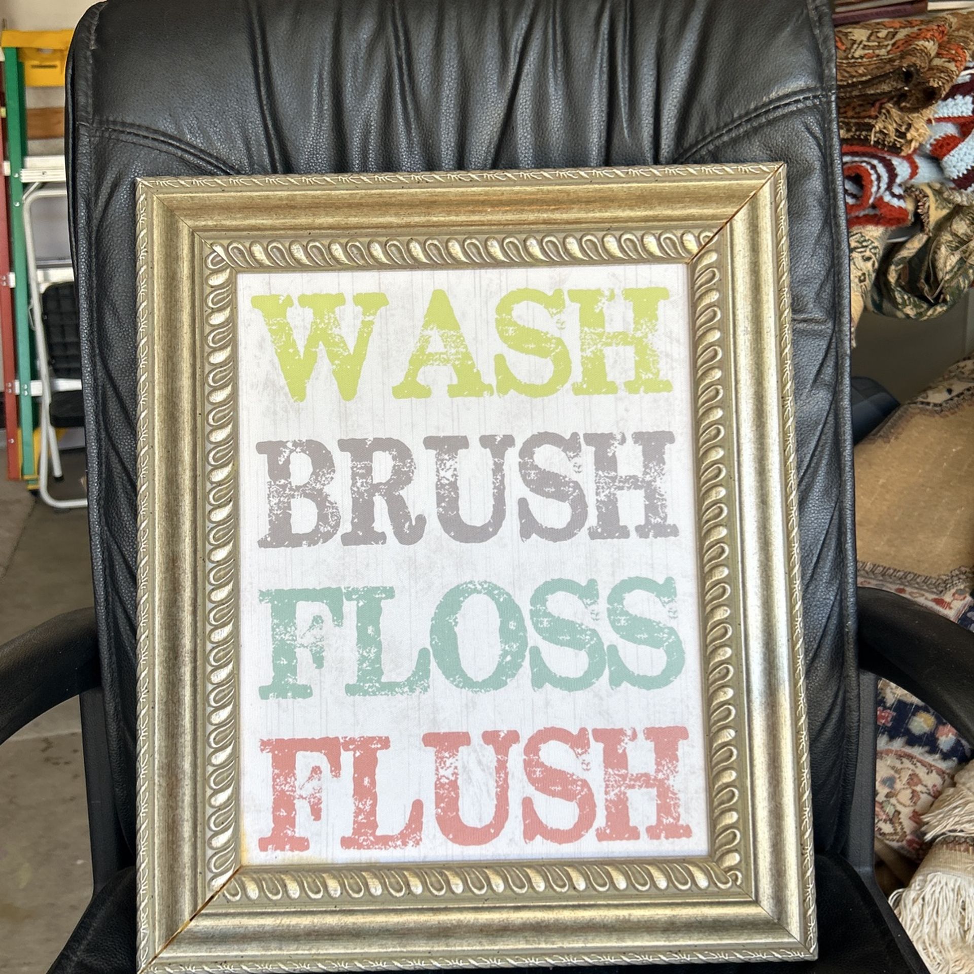 18”X15” Bathroom Decor Frame