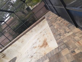 Pavers install