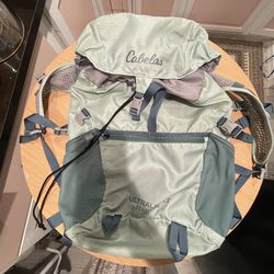 Cabela’s Unisex Ultra Light 23 L Mint and Teal Backpack