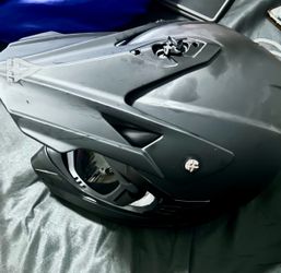 Dirt bike helmet