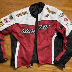 Joe Rocket Motorcycle Jacket Sz Large 