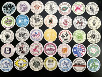 Vintage Rare Hawaii Milk Caps POGS 1993 SEND OFFERS