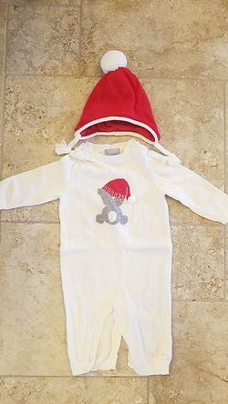 Tahari Baby Christmas set 3-6m