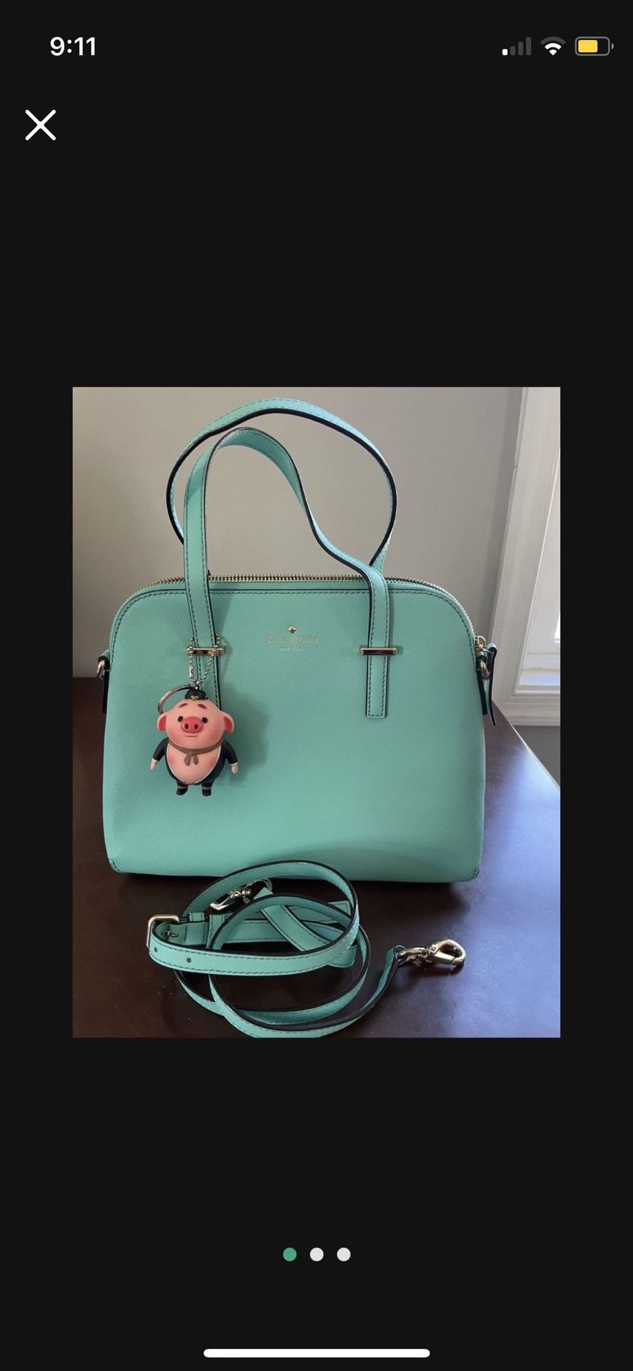 Kate spade  shell bag (Tiffany blue)