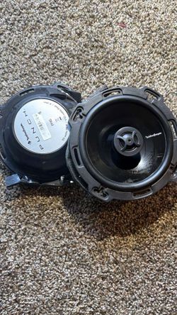 6.5" Rockford Fosgate speakers