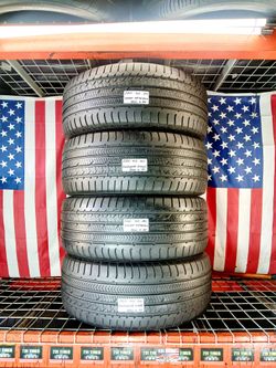 4 Used Tires 285/45R20 GOODYEAR EAGLE RUNONFLAT SPORT RUN FLAT 285 45 20 LUXURY SPORT SUV 