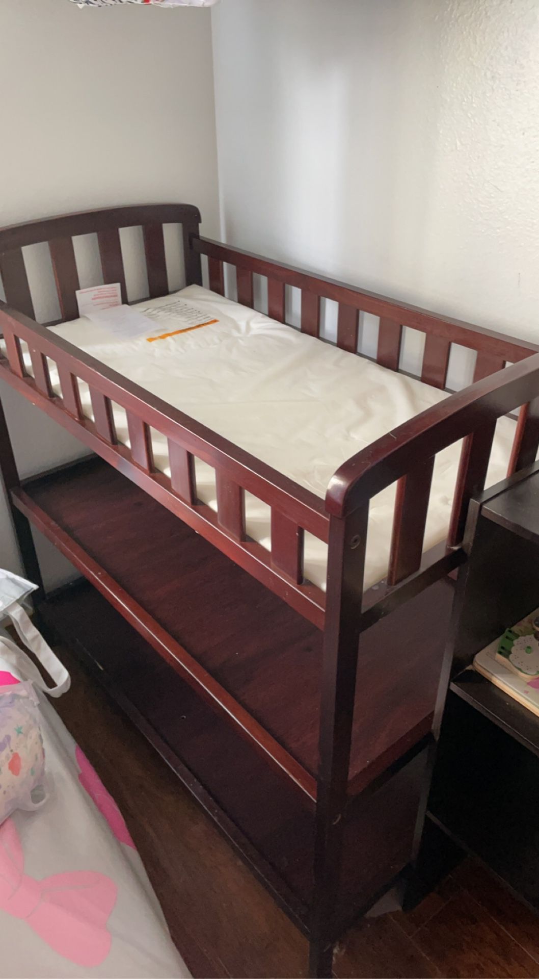 Cherrywood Baby Changing Table
