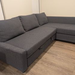 IKEA Sleeper Sectional, 3 Seat With Storage