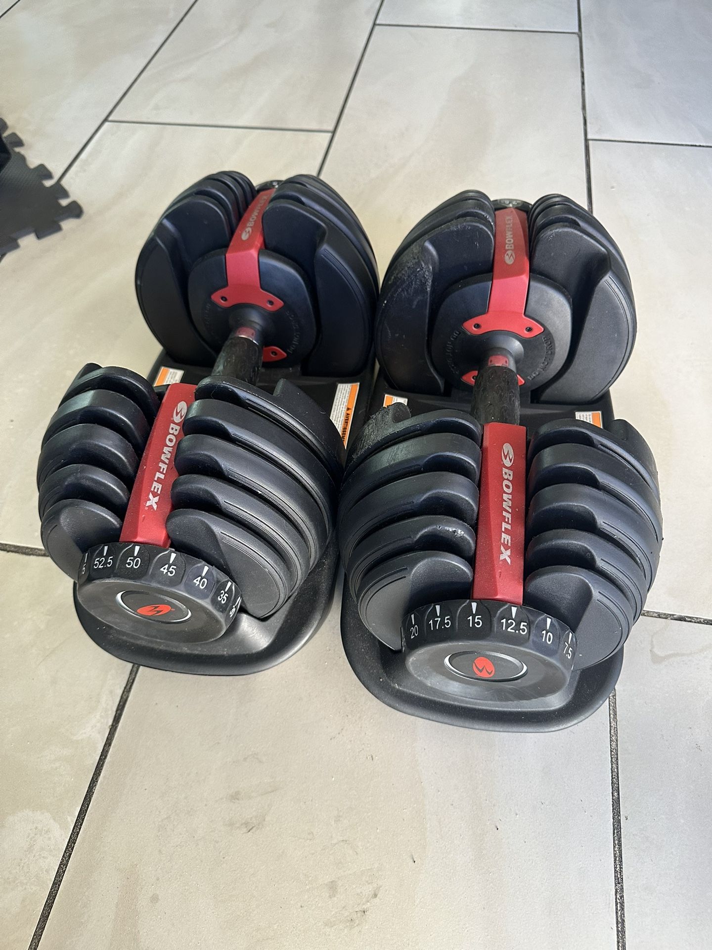 Bowflex 5-52.5 Adjustable Weights