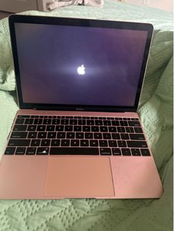 Rose gold Mac Book