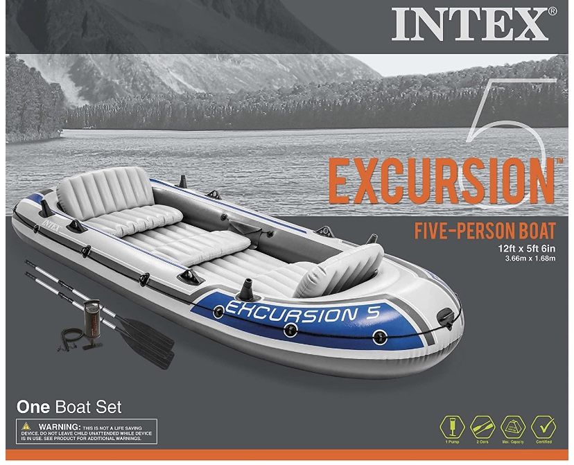 Intex Excursion Inflatable Boat Series