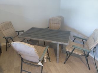 Patio Table and chairs