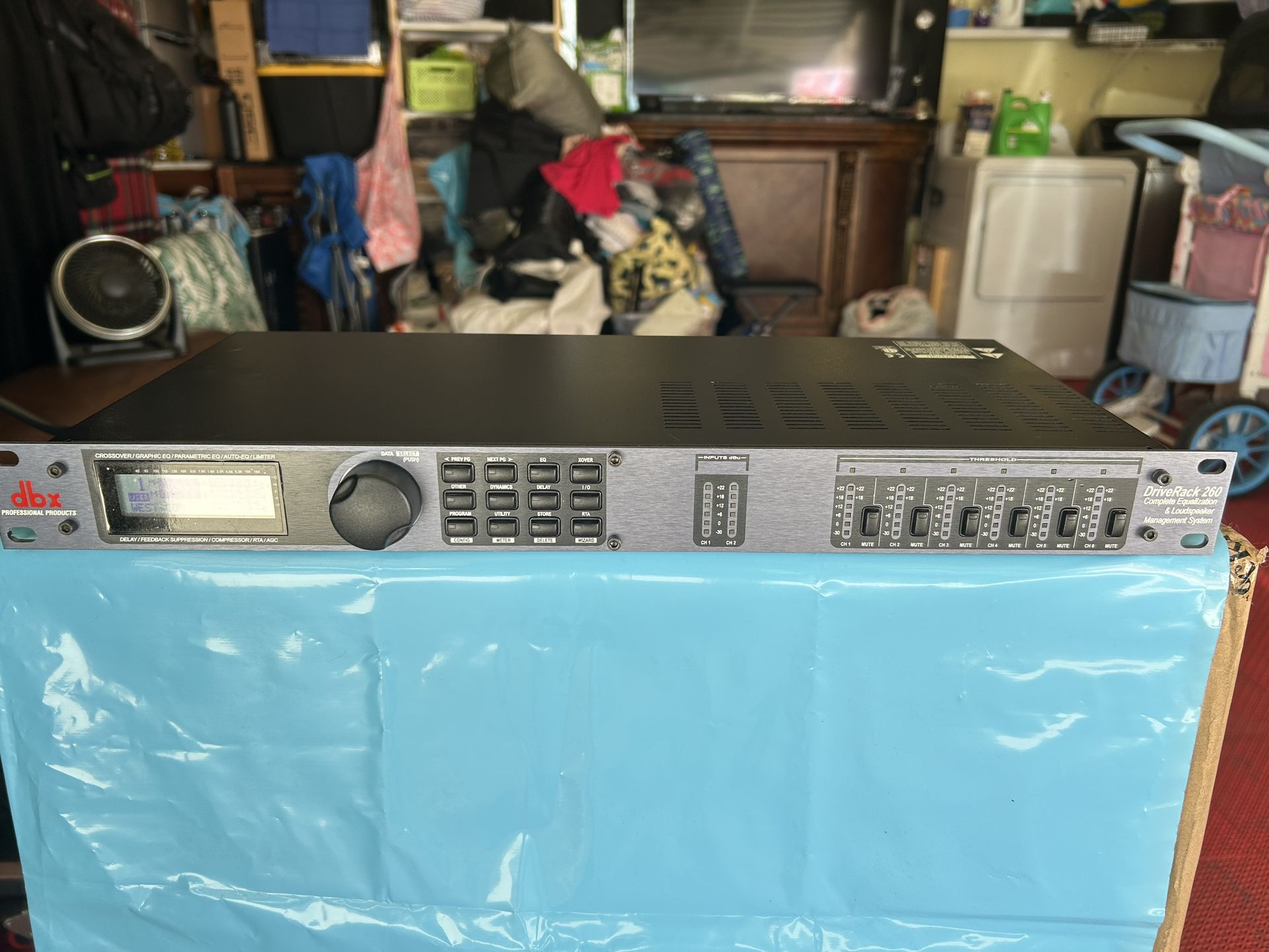 DBX Driverack 260 Complete Equalization Loudspeaker Management System $395