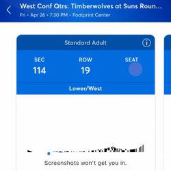 Suns Vs Timberwolves Game 3 Tickets
