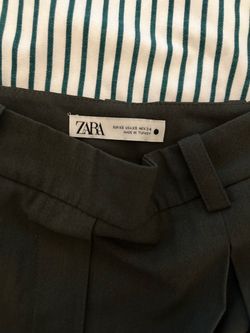 Zara Dark Olive Skort Size XS