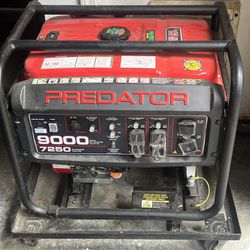 Predator 9000 Generator Like New