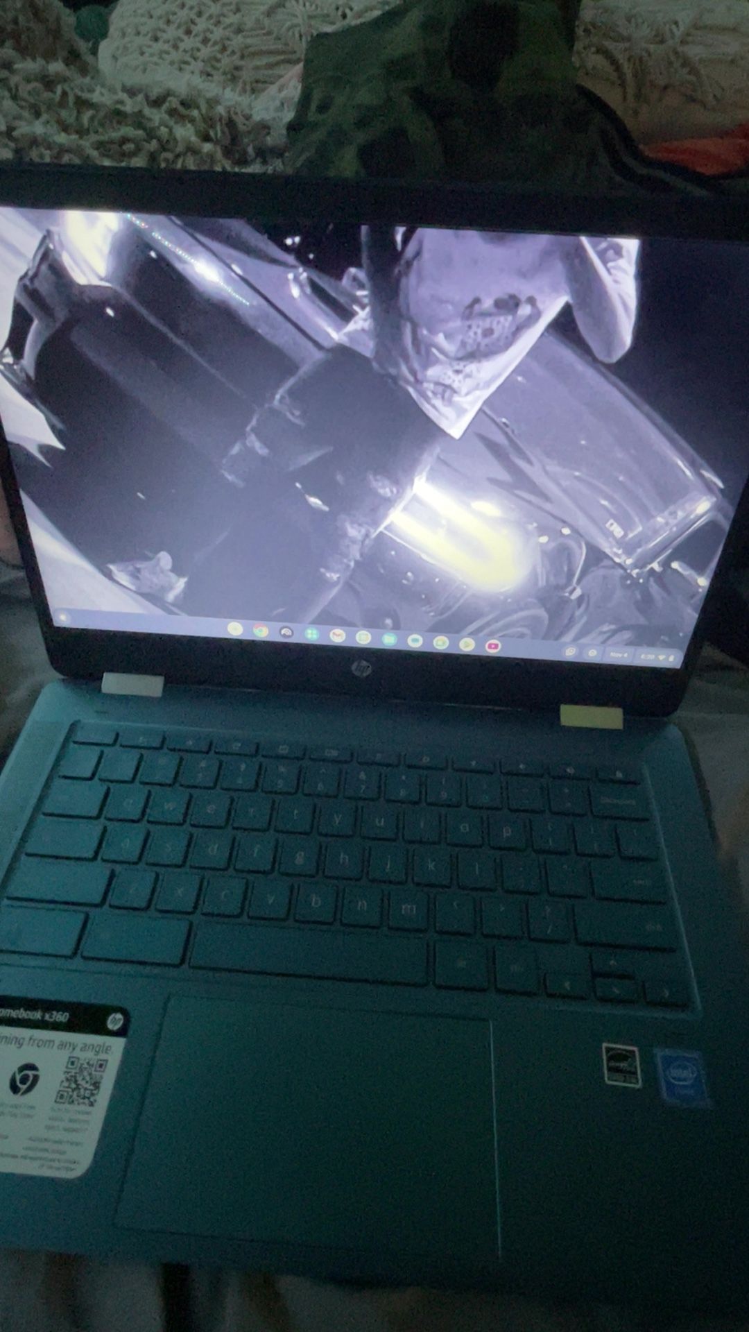 Hp chromebook (touch screen as well)