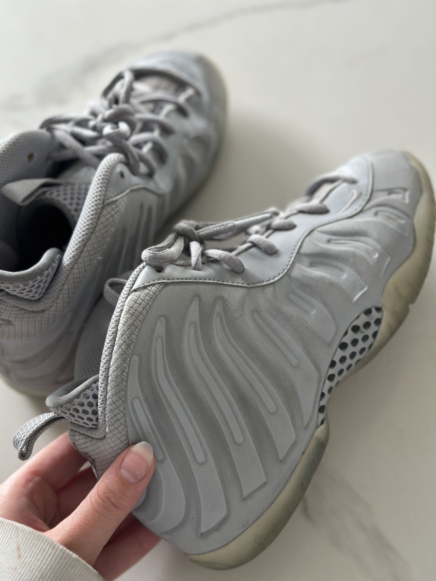 Nike Air Foamposite One Premium Wolf Grey