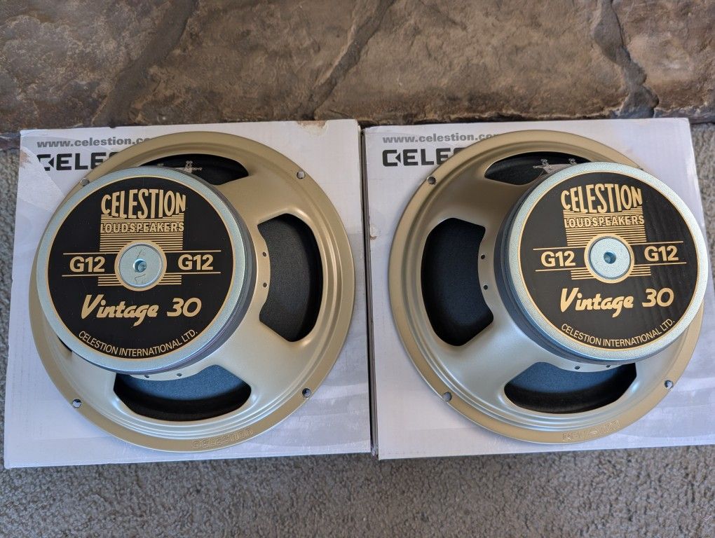 Celestion Vintage 30's, 8 Ohm.......Pair