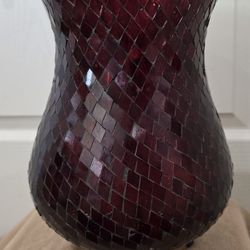 Mosaic hurricane candle holder