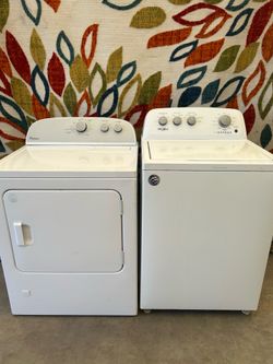 Whirlpool washer and dryer gas or electric