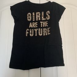 Girls Children's Place Future Shirt - Size Large 10/12 - VGUC